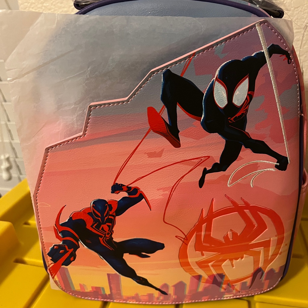 Marvel Spider-Man: Across The Spider-Verse Character Magnetic Fold Backpack